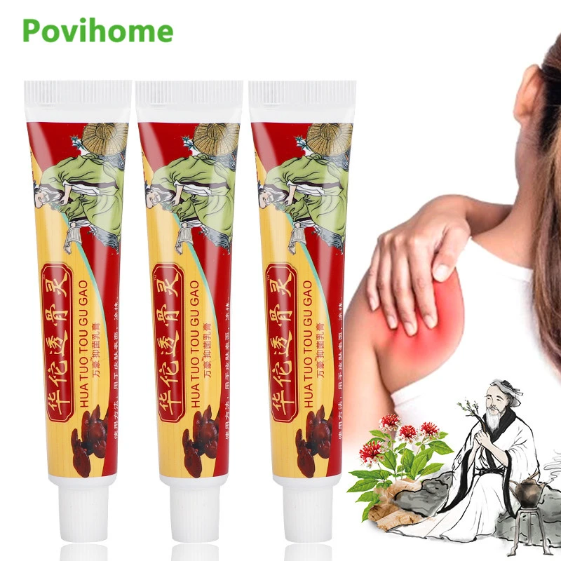 

20g Huatuo Knee Back Muscle Pain Relief Ointment Rheumatoid Arthritis Joint Analgesic Chinese Herbal Medical Treatment Cream