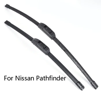 

Car Windshield Wiper Blades For Nissan Pathfinder R51 R52 from 2005 to 2018 Car Windscreen wiper Rubber