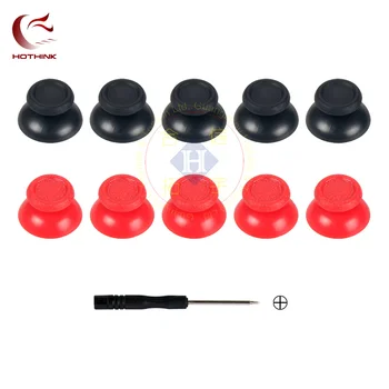 

HOTHINK For PS4 Analog Joystick thumb Stick grip Cap for PS4 Gamepad Controller thumbstick 10 pieces/set with 1 screwdriver