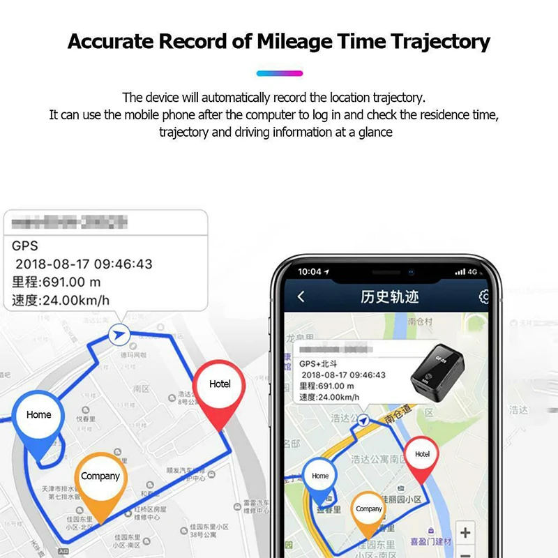 Мини GPS трекер GF09 с защитой от кражи|GPS-трекеры| |