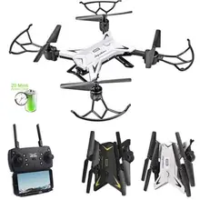 Модернизированный MJDTOYS-JD601S RC селфи Дрон вертолет Квадрокоптер с HD Wifi FPV камера 30 минут летающее время VS ky601s