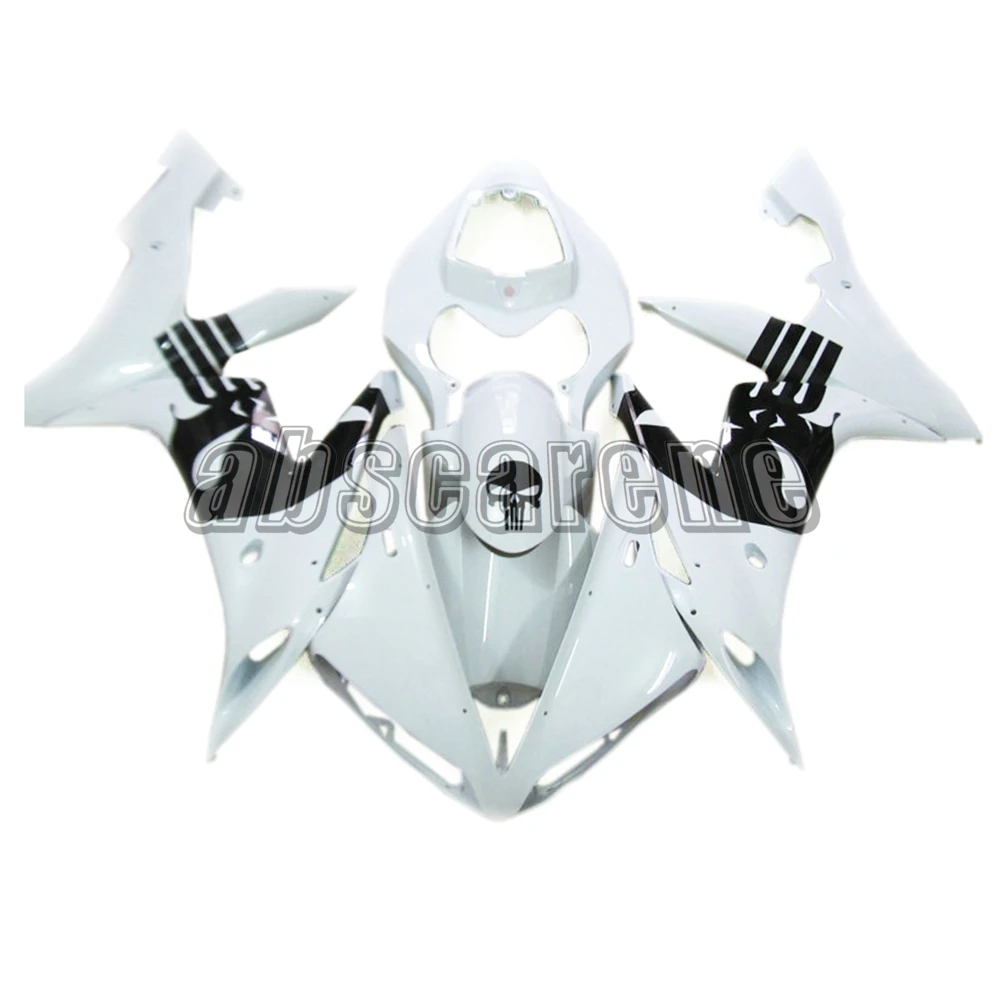 Инъекции полный обтекатель комплект для Yamaha YZF1000 R1 2004 2005 2006 YZF R1 04 05 06 ABS пластик Кузов глянцевый белый черный Carenes