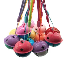 5 шт. 4 см сантиметр двойной цвет большой колокольчик ремень аксессуары маленькие подарки колокольчик кулон B1024