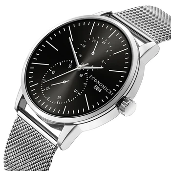 

Fashion Casual Mens Watch 2019 New Stainless Steel Mesh Band Watches Classic Quartz Wristwatch Casual Luxury Masculino Relogios