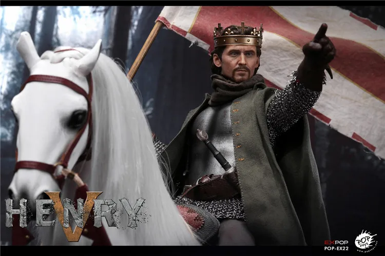 [ESTARTEK] POPTOYS EX22 1/6 король Англии Генрих V с двойными головками 12 дюймов Коллекционная Фигурка игрушечные фигурки хобби подарок