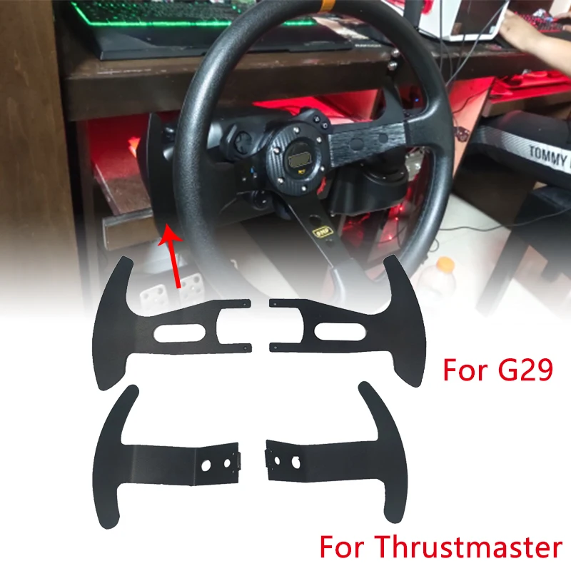 Рычажные переключатели на рулевое колесо для Logitech G920 G29 thrdmaster T300RS 599 P310/R383