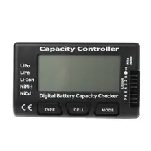 Verificador de capacidade da bateria digital rc cellmeter 7 para lipo li-ion nimh nicd navio da gota