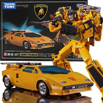 

Hasbro Transformation 18cm KO MP39 Sunstreaker Autobots CAR Metal Part Action Figure Deformation Robot Kids Gift Toys