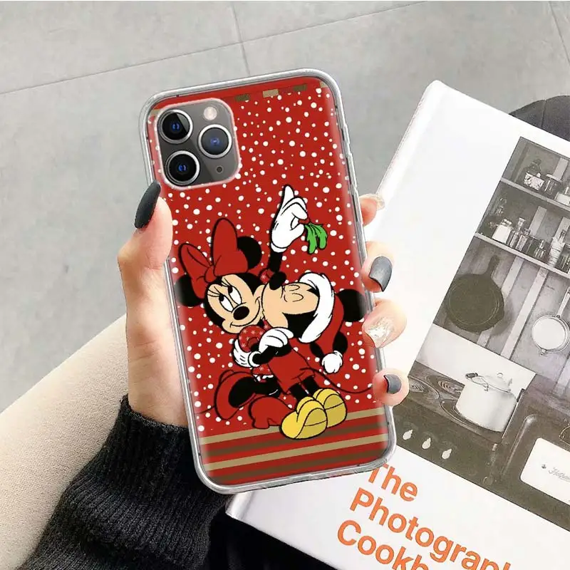 TR048-7 Рождественский чехол с Минни Маус для Apple iphone 11 Pro XS Max XR X 7 8 6 6S Plus 5 5S SE 10 десять подарочных силиконовых чехлов для телефона - Цвет: TR048-7
