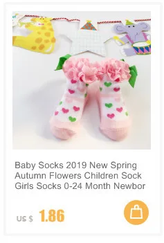 Новые весенние носки для малышей милые Нескользящие носки для новорожденных мальчиков и девочек носки с животными для малышей Meia Infantil