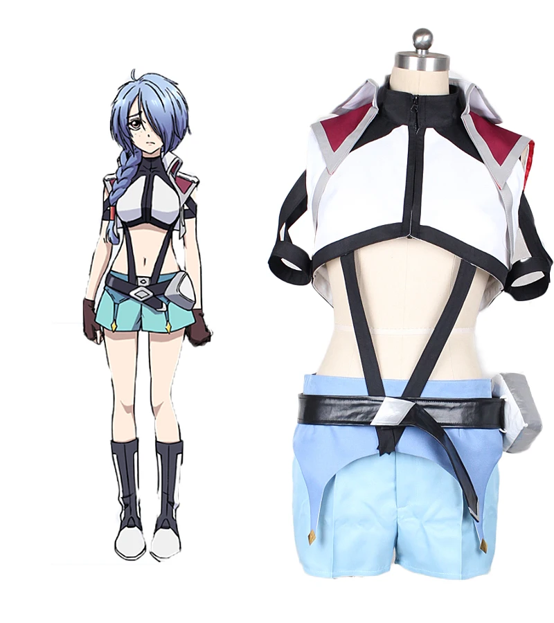 

CROSS ANGE Chris Cosplay Costume Tailor Made