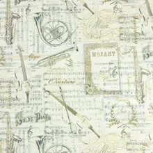 Половина ярда простой хлопок ткань с музыкальной нотой позолоченный принт, ручной работы DIY одежды платье Ткань хлопок CR-170