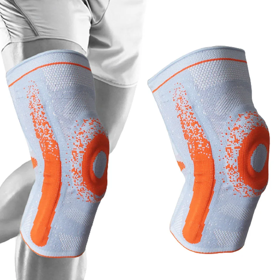 1Pcs Silicone Knee Pads Compression and High Elasticity Protect Knee