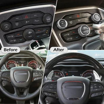 

Button Decoration Trim Trim Silver 5pcs/Set Steering Wheel Shifter Paddle