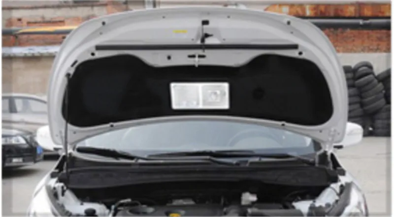 Автомобильный Стайлинг для hyundai IX35 2005- теплоизоляция хлопок звукоизоляция хлопок теплоизоляция коврик модифицированный