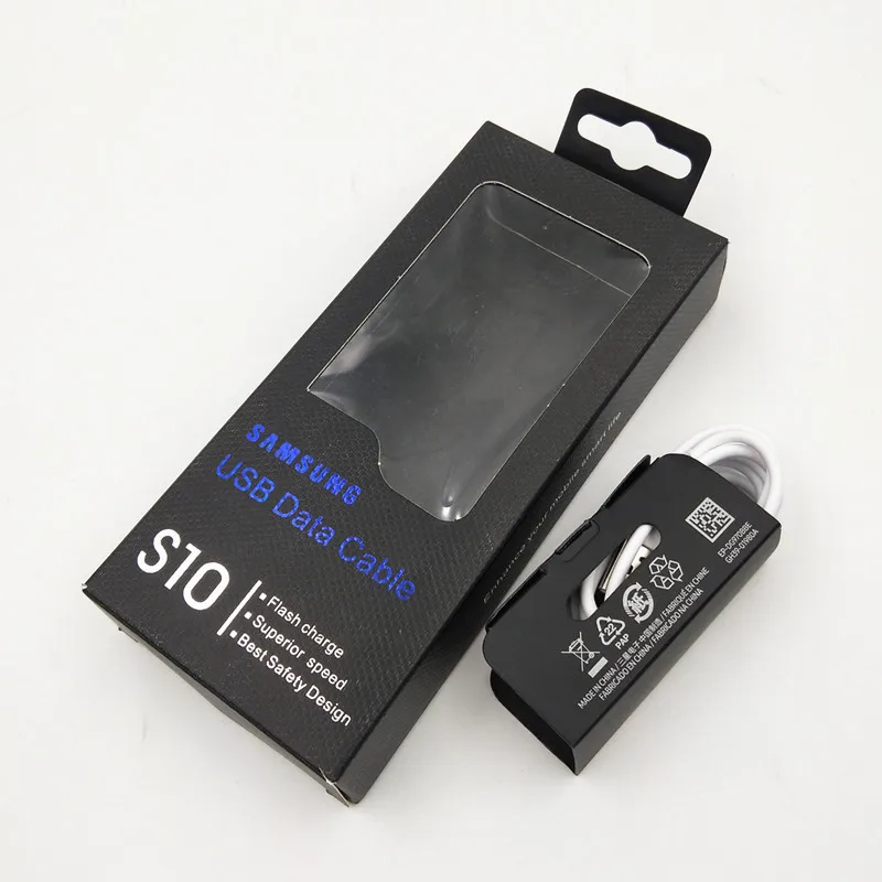 samsung S10 Plus type C кабель Galaxy зарядный кабель Быстрая зарядка USB 3,1 type-C для S8 S9 S10e note 8 9 A8S A9S