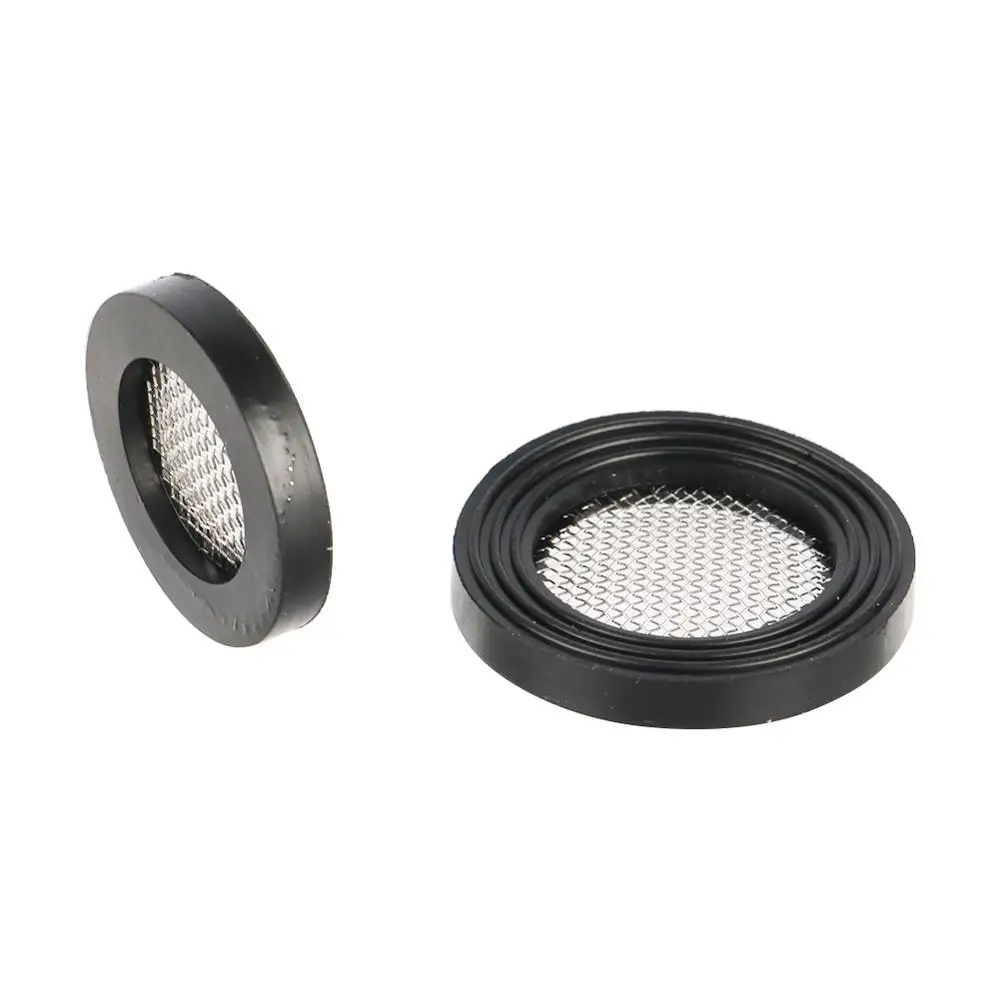 Seal O-Ring Hose Gasket Flat Rubber Washer With Filter Net for Faucet Grommet 1/2&ldquo; 3/4" Rubber Gaskets 40 Mesh 10 Pcs/lot