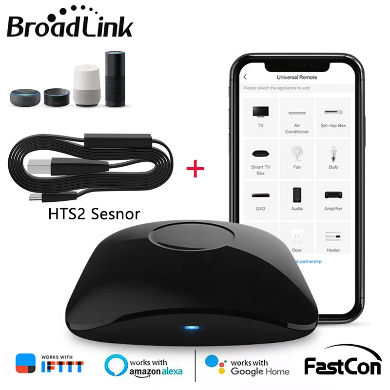 BroadLink RM4 Pro Smart Home IR/RF/WIFI Universal Remote Control With
