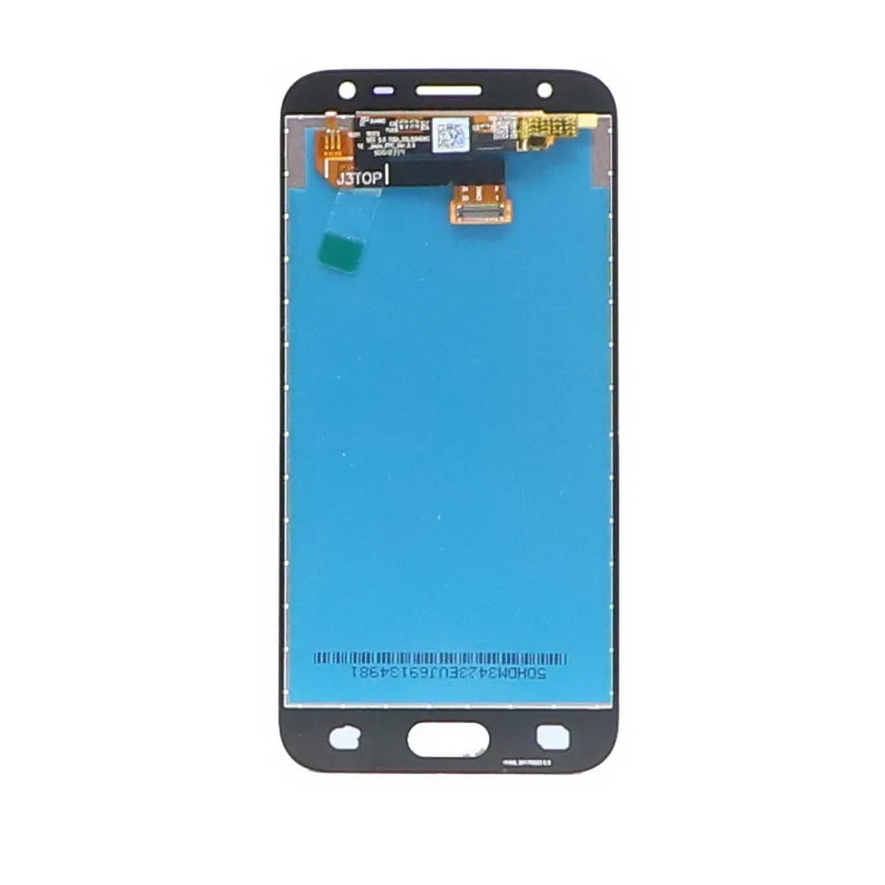 Для Samsung Galaxy J3 J330 J330F телефон ЖК-дисплей кодирующий преобразователь сенсорного экрана в сборе Замена ЖК-дисплей с регулировкой яркости