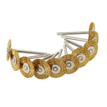 10x абразивная Полировочная проволока колеса щетка полировка роторный инструмент части для удаления ржавчины