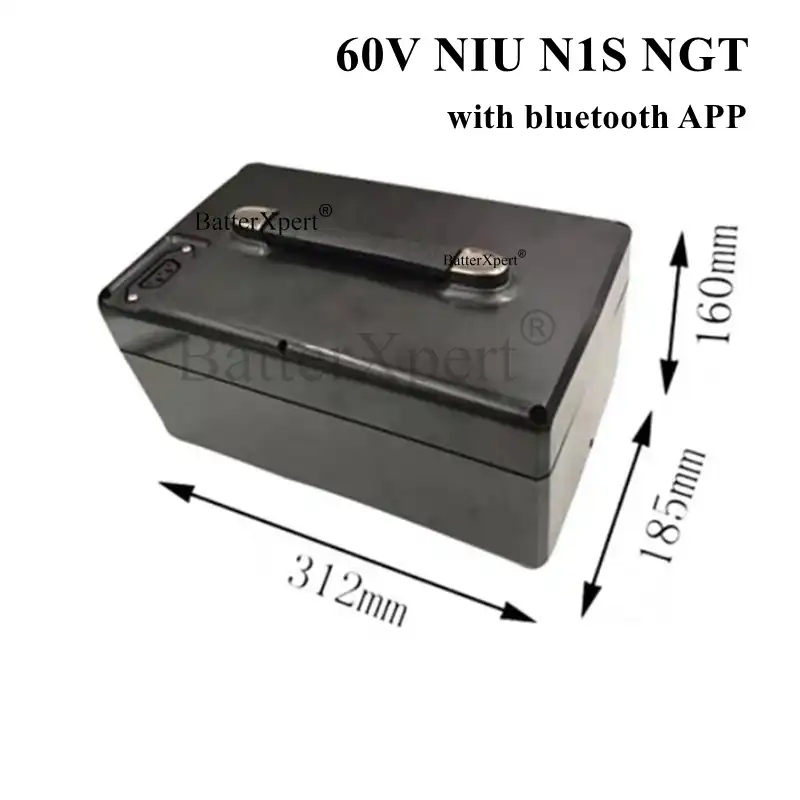 Литий ионный 60 В А/ч 50 а/ч 40 30 25 литий аккумулятор 17S BMS с Bluetooth APP для скутера