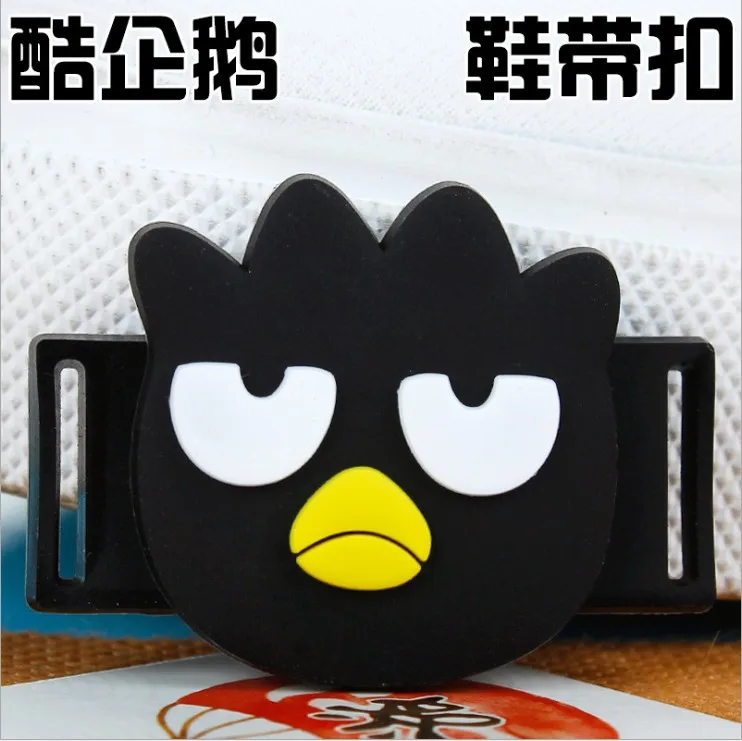 2 PEKO-chan doraemon Pikachu elmo Cookie monster спортивная обувь аксессуары ПВХ ткань обувь кроссовки шнурки подарок для детей - Цвет: 2