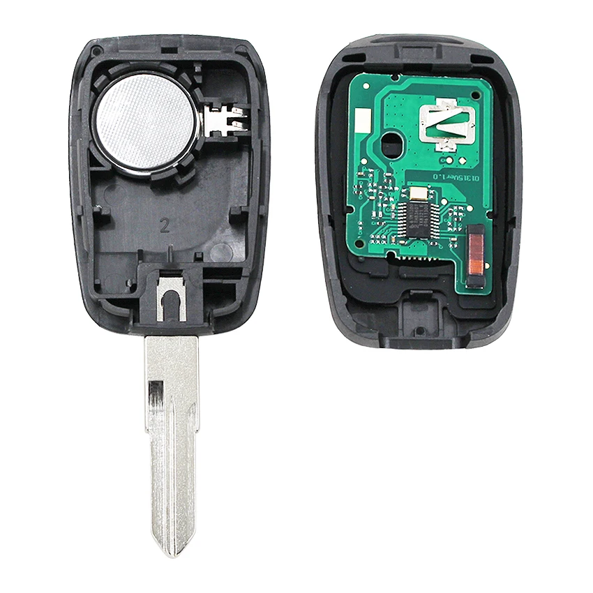 Дистанционный брелок 3 кнопки 433 МГц 4A PCF7961M для Renault Duster Dokker Trafic Master VAC102 HU137 blade