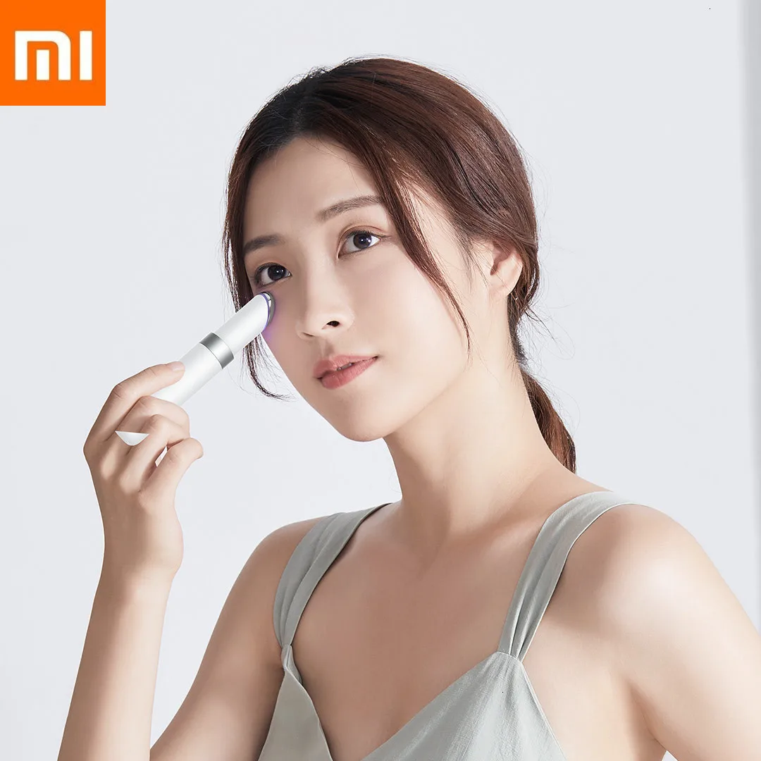 Xiaomi WellSkins прибор для улучшения кожи вокруг глаз теплый Цветной светильник Массаж Красивой многофункциональной для Xiomi Redmi 3 Шестерни вибрационный массаж 38-45 ℃