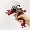 High quality LVLP Air Spray Gun R500 Car Finish Painting 1.3mm Nozzle 600cc Cup Gravity Automotive Finishing Coat Surface Paint ► Photo 1/2