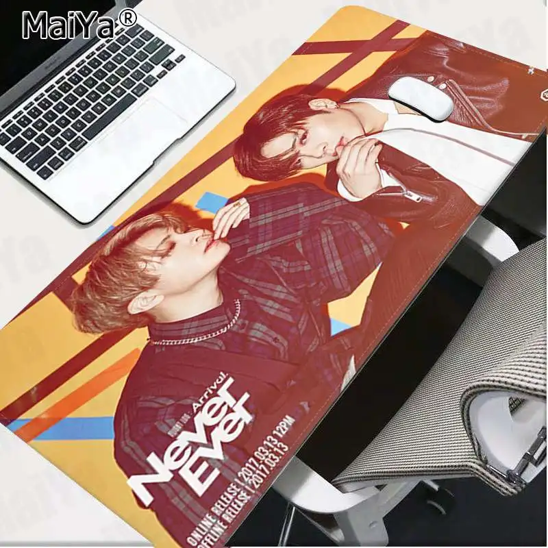 Maiya GOT7 Jackson JinYoung, коврик для клавиатуры, резиновый игровой коврик для мыши, Настольный коврик,, большой коврик для мыши, коврик для клавиатуры