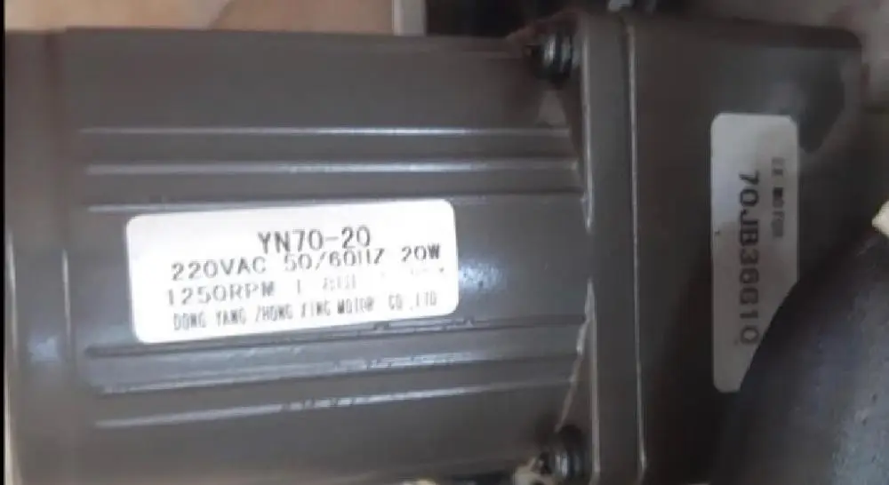 

3 lines YN70-20 70jb36g10 220v Constant speed LINIX Geared motor
