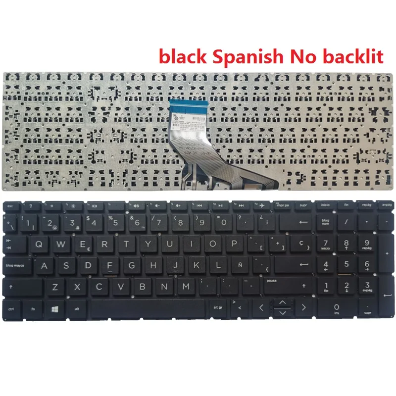 Spanish SP/Latin LA Laptop keyboard For HP Pavilion 15-DA 15-DB TPN-C135 TPN-C136 250 G7 255 G7 15S-DU 15-DW 15-CS