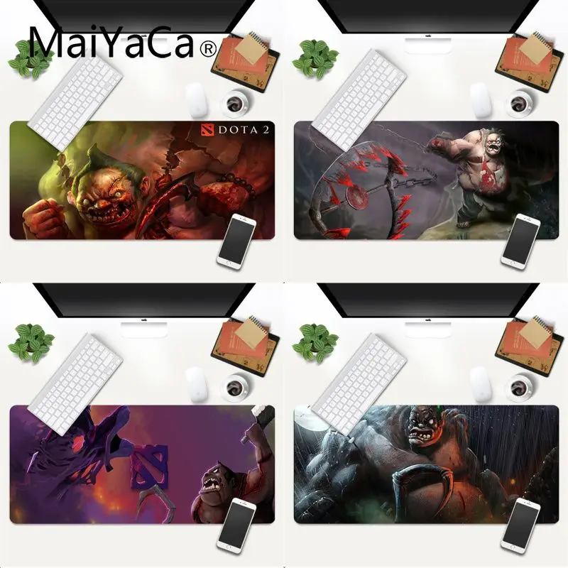 

Dota 2 Pudge gamer Gamer Speed Mice Retail Small Rubber Mousepad Gaming Mouse Pad Large Deak Mat 600x300mm for overwatch/cs go