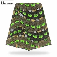 Анкара африканская вощеная ткань принтом африканская ткань высокого качества настоящий голландский воск воск для ткани для платьев хлопок ткань F912-07