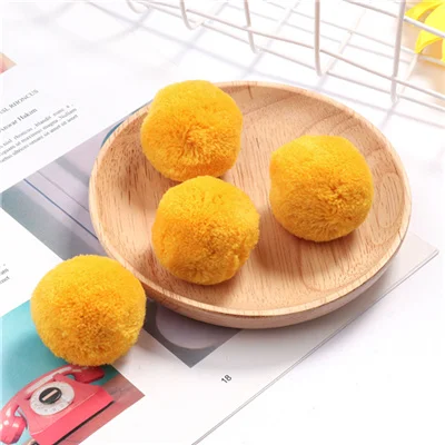 New!!! Diameter 5cm Big Pompom for Handicrafts Materials diy Craft Supplies Kids Toy Wedding DIY Crafts Sewing pom poms Balls 