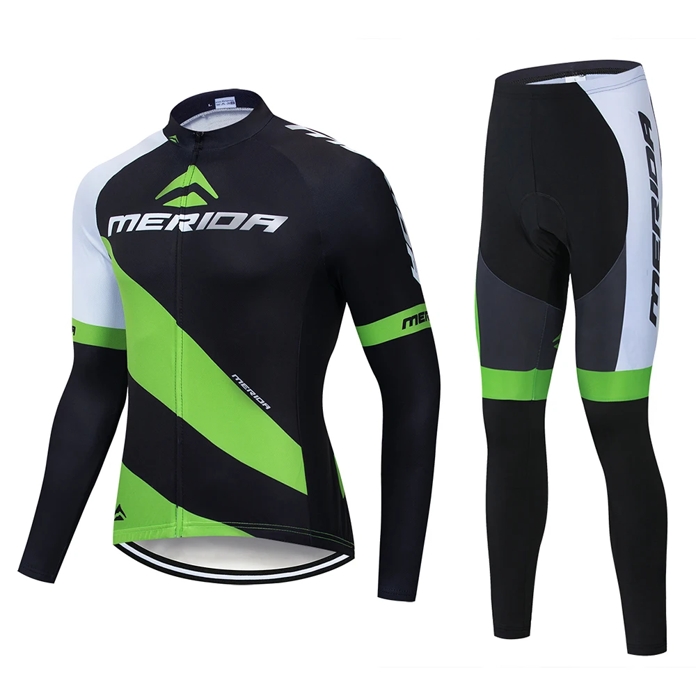 Cycling suit Весна/Осень Одежда для велоспорта Мужской комплект велосипедная Одежда дышащая анти-УФ велосипедная одежда/длинный рукав Велоспорт Джерси Наборы - Цвет: Cycling suit