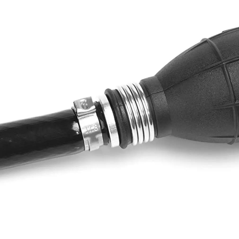 Auto Car Hand Manual PVC Fuel Line Oil Water Liquid Transfer Pump Tube Primer Gas Petrol Pumps Fuel Pump