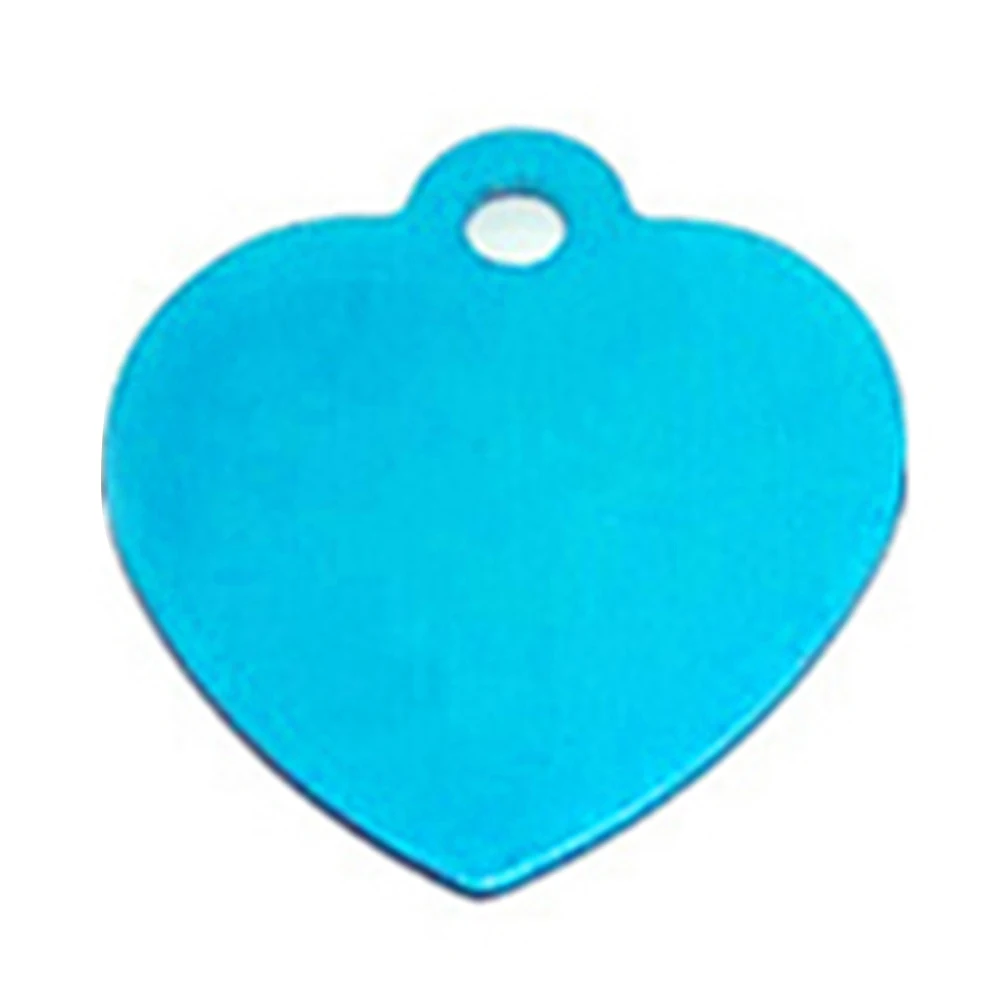 Bone/Heart shape Выгравированный Pet идентификация ошейник для собаки табличка анти-потеря значок
