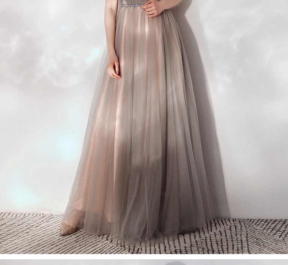 LAMYA Robe De Soiree Простые Длинные вечерние платья трапециевидной формы с v-образным вырезом и открытыми плечами Вечерние платья женские элегантные платья