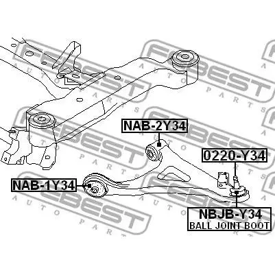 Опора шаровая Extend the mounting hole to diameter 40 mm, Seat 1