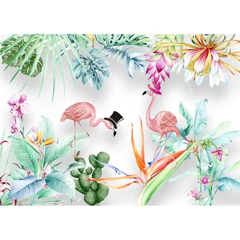 

Vinyl Flamingo bird Photography Backdrops Background For Children Birthday background