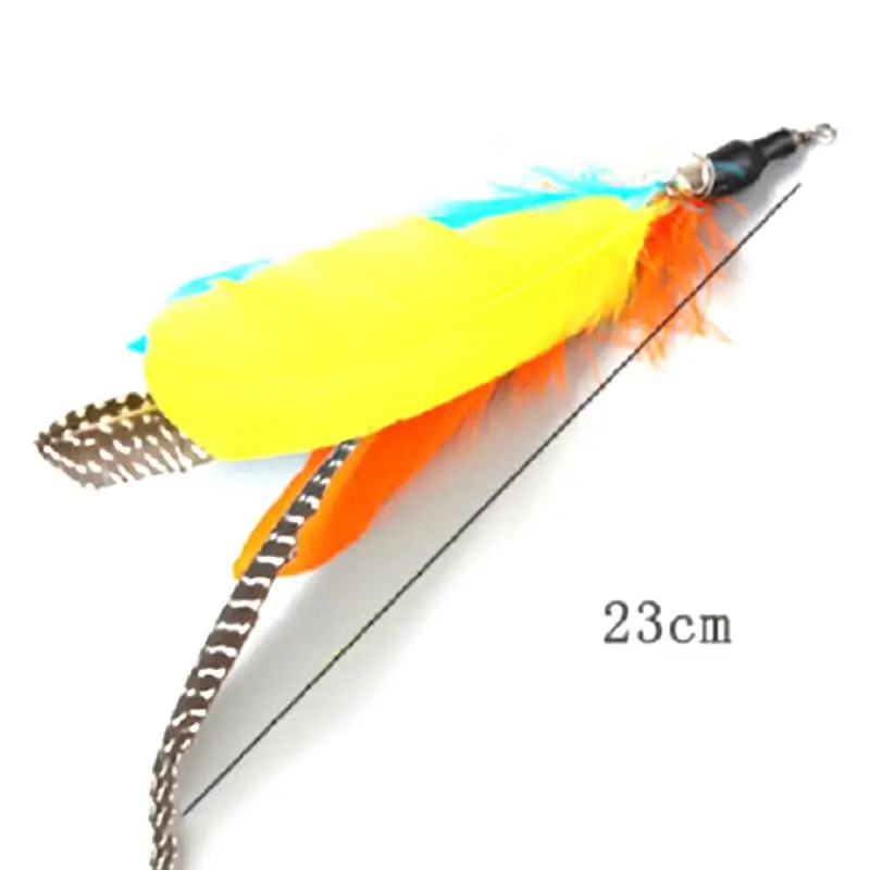 Fun Cat Toy Plush Cat Toy Replace Kitty Pet Dog Trailer Amused Feather Interaction Dog Cat Accessories
