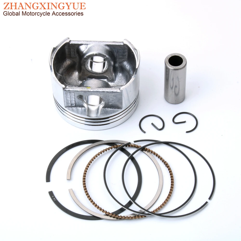 Scooter Pcx 125Cc Kit Pistone Per Honda Lead Ww Pcx125 Click Vario 125I Nss Forza 125 13101-Kwn-902 13011Kwn900 52.4Mm 13Mm 4T