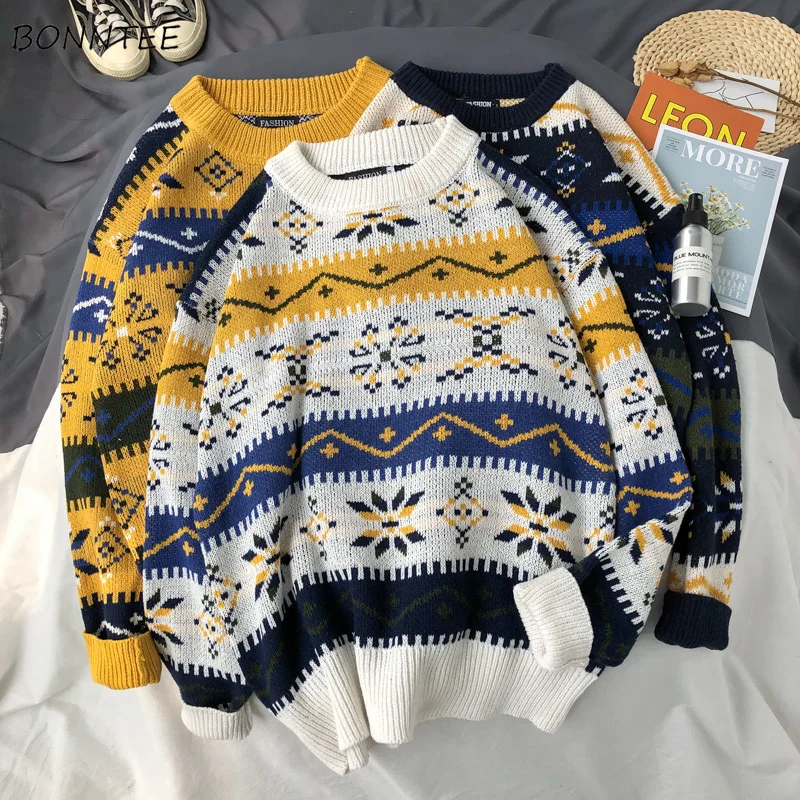 printed sweaters for men
