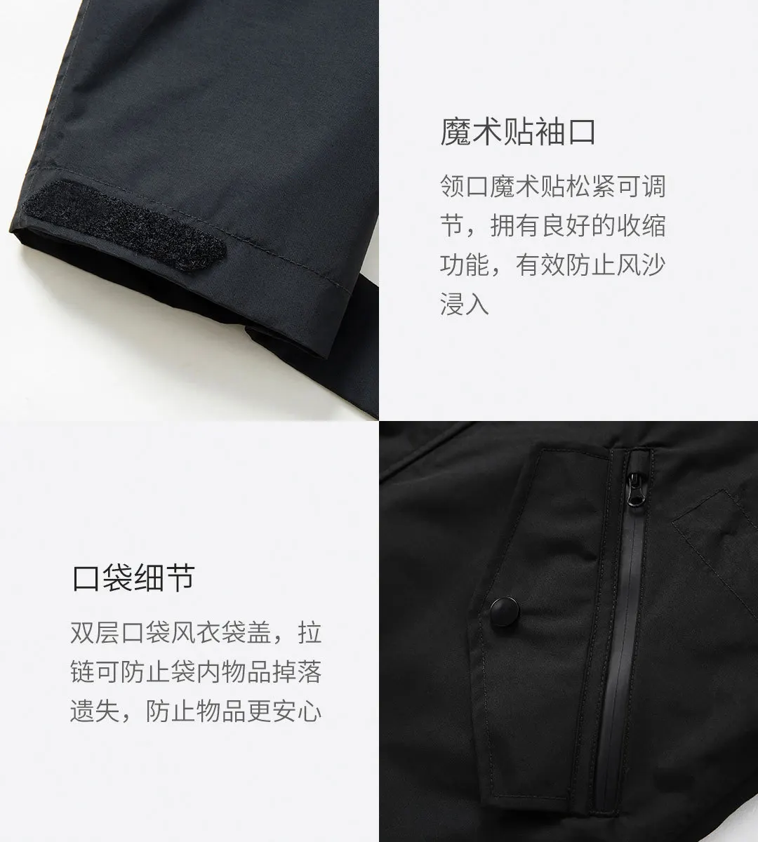 Xiaomi Uleemark Для мужчин с капюшоном куртка для детей в возрасте от 3 в 1 съемный Куртка из искусственной кожи PU куртка толстые жилеты сезона "осень-Теплая зимняя кофта длинные пальто