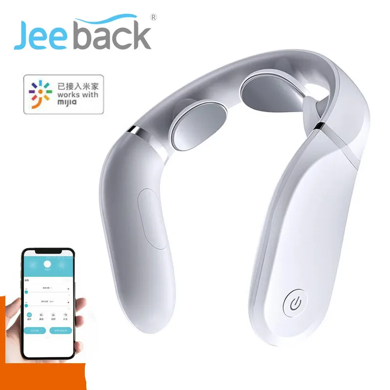 

Cervical Massager G2 TENS Pulse Protect the Neck Only 190g Double Effect Hot Compress L-Shaped Wear Work For Mijia App