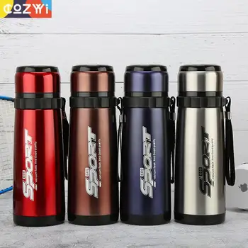 

Double Wall Stainless Steel Large Capacity Thermos Flask Outdoor Portable Termos Bottle Termo Cup Drinking Bottle