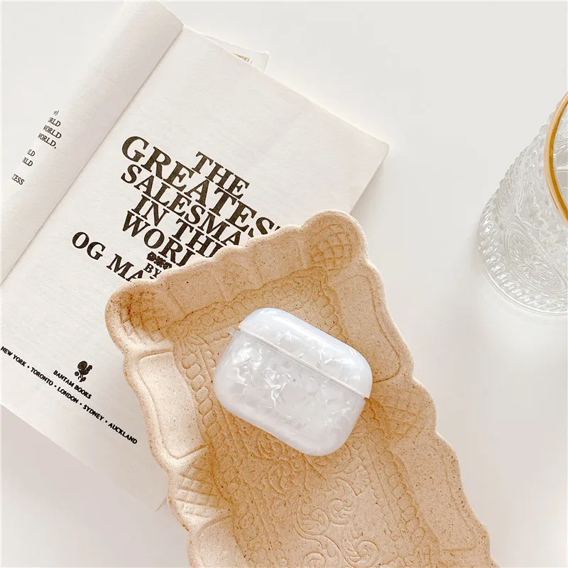 for AirPods Pro Soft Fashion Luxury Marble For Airpods Pro Case cute soft Bluetooth Earphone protective case For Air pods Pro headphone Bag hard case - Цвет: for AirPods Pro Soft