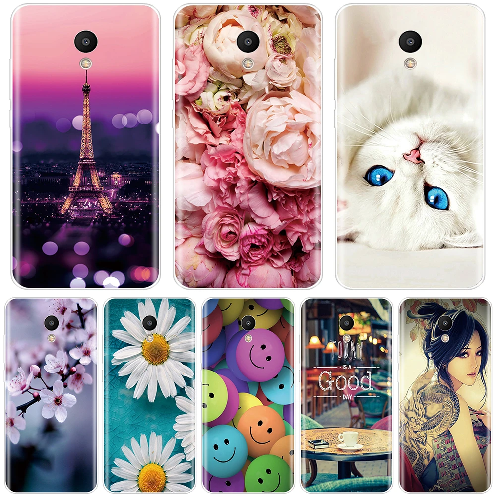 Phone Case For Meizu 16th 16x 15 Lite 16 Plus Soft Silicone TPU Fashion Cute Cat Back Cover For Meizu Pro 6 7 Plus U10 U20 cases for meizu belt