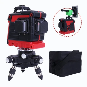 

3D 12 Lines Laser Level Auto Self-Leveling Vertical And Horizontal Cross Super Powerful Green 360 Laser Level Instrument Tool